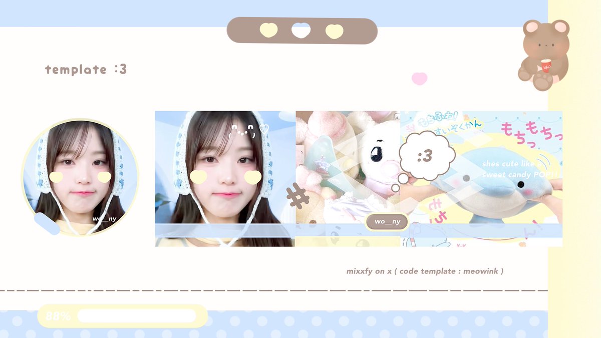 layout wony &amp; ian! 8.000 dm miffy buat jemput 

#zonauang