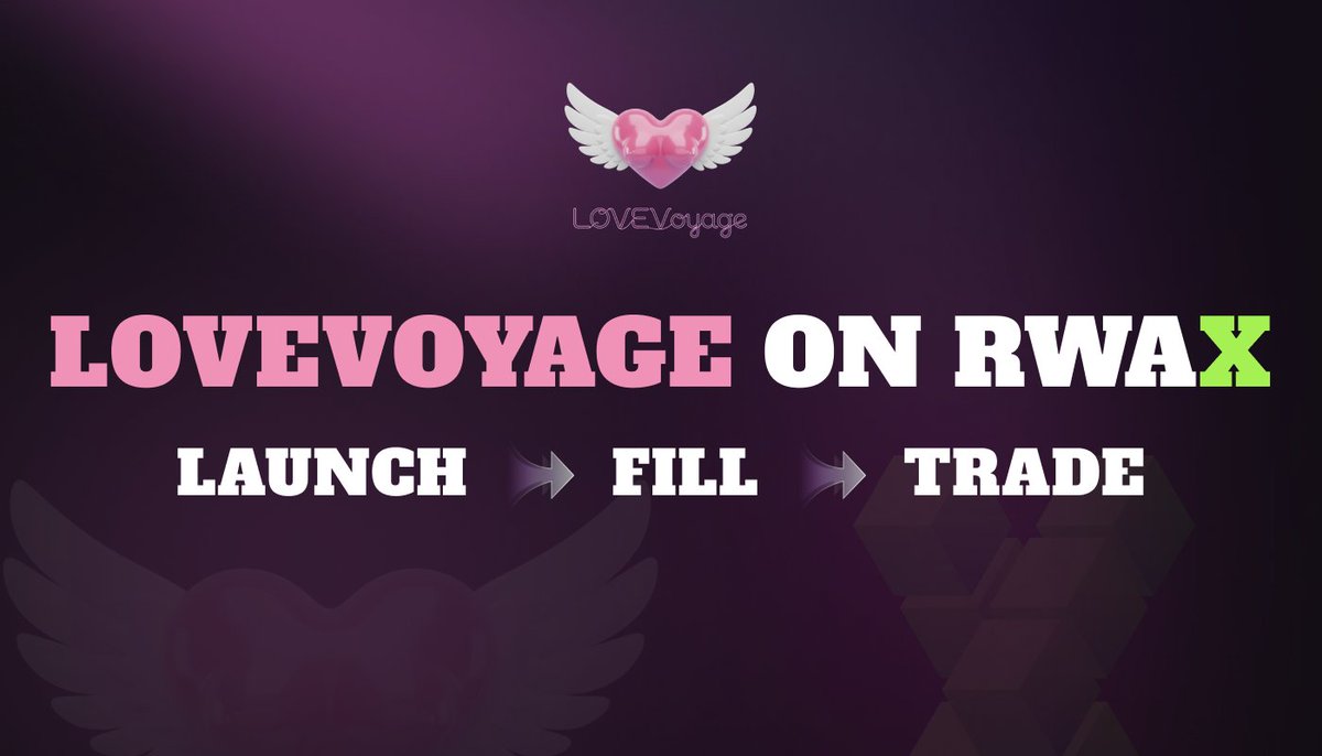 Love_VoyageRWA's tweet photo. 🔄LoveVoyage MIGRATION NOTICE @RWAX_life
10 min · Pancake Migration 🔄
Verified &amp; moving to external liquidity🌎🚀

#LoveVoyage #RWAX #RWA #DEX #Crypto

0x8e64064Eb9dEB1918864385E752CcBF901Ea1111 https://t.co/7LsTMYzid7