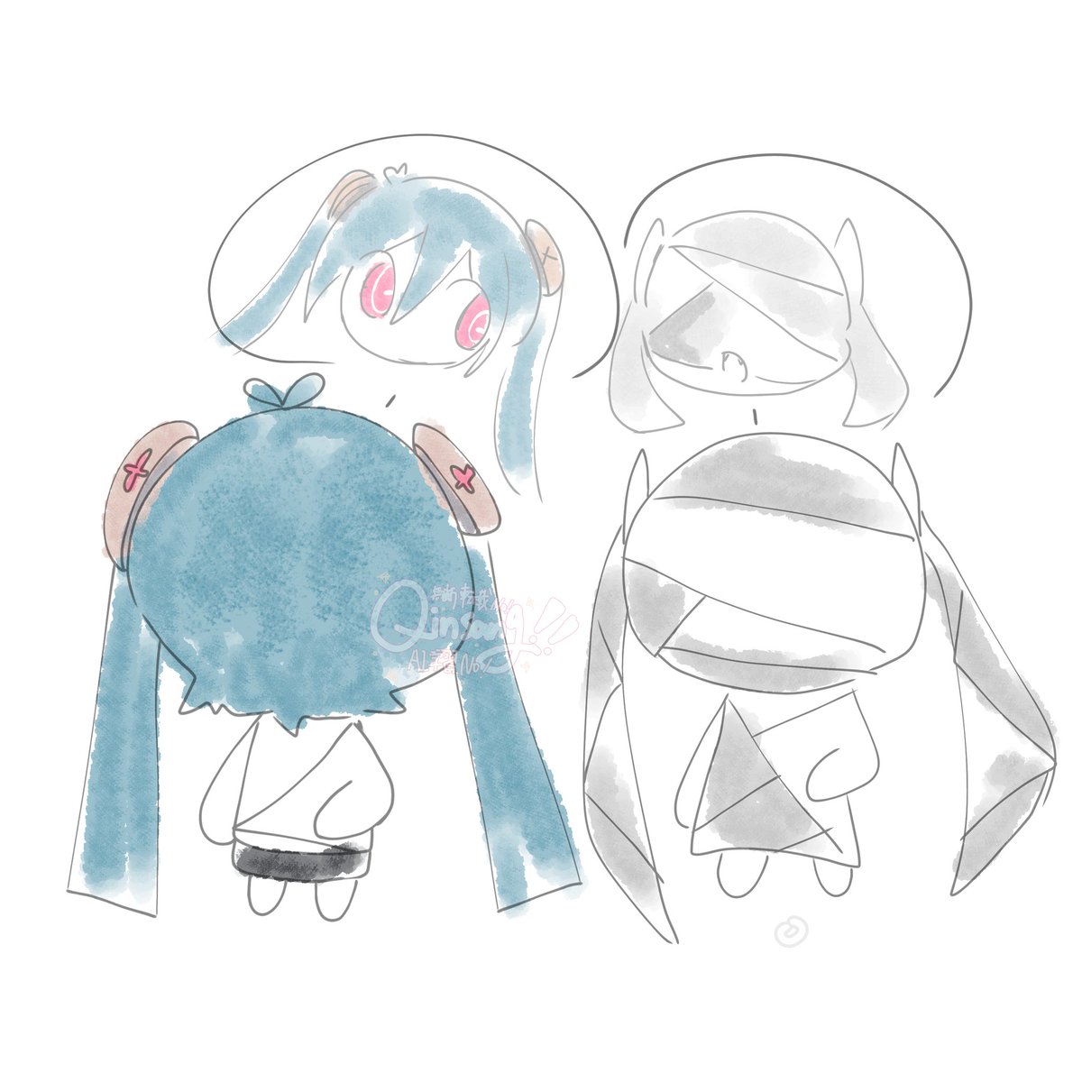 お尻をかく（？）
#ピノキオピー