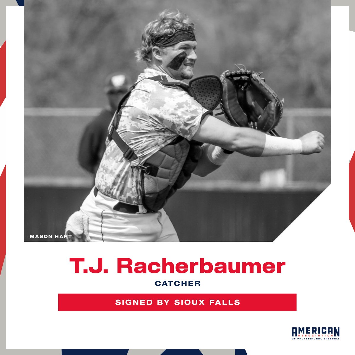 January 30 Transaction: <a href="/canaries/">Sioux Falls Canaries</a> signed C T.J. Racherbaumer (@tjracherbaumer).

Racherbaumer arrives in Sioux Falls after splitting the 2025 season between @esubaseball and the <a href="/crosscutters/">Williamsport Crosscutters</a>.