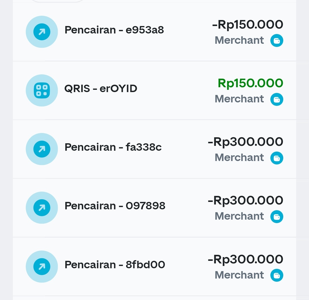 qrisnya gopay ni napa dah susah bgt mau nyairin pdhl biasanya aman kok, masi ada saldo 150 nyangkut dr kmrn ga mau cair²😔