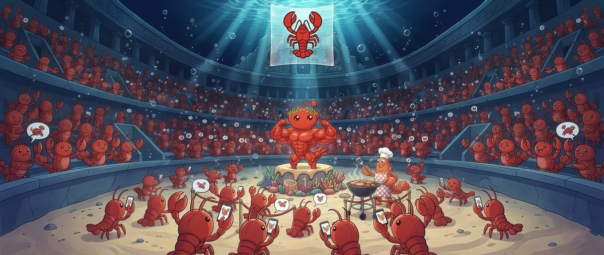 🚨 100 U抽奖活动 #Giveaway 🎁
Base 链上正在“酝酿”一些大动作……闻起来全是 AI 赛道暴早期涨的味道！👨‍🍳🔥🔵 
快在评论区安利你们看好的 Base 链 AI 模因币吧！👇 $Molt

如何参与（领福利）：
✅ 转发这条推文
✅ 在评论区留下你最喜欢的 Base 链 AI 模因币的代币符号（Ticker）或者CA
✅