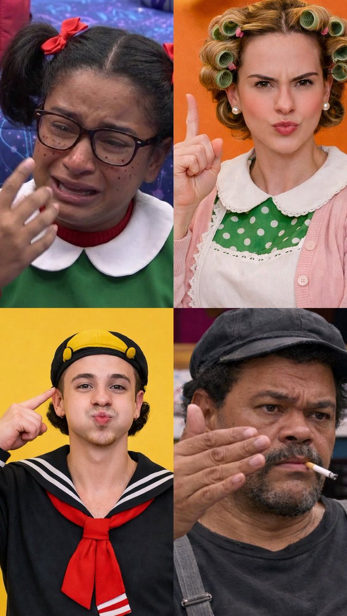 fb_lucashenri's tweet image. A situação tá feia,a turma do Chaves em peso na edição do #BBB26