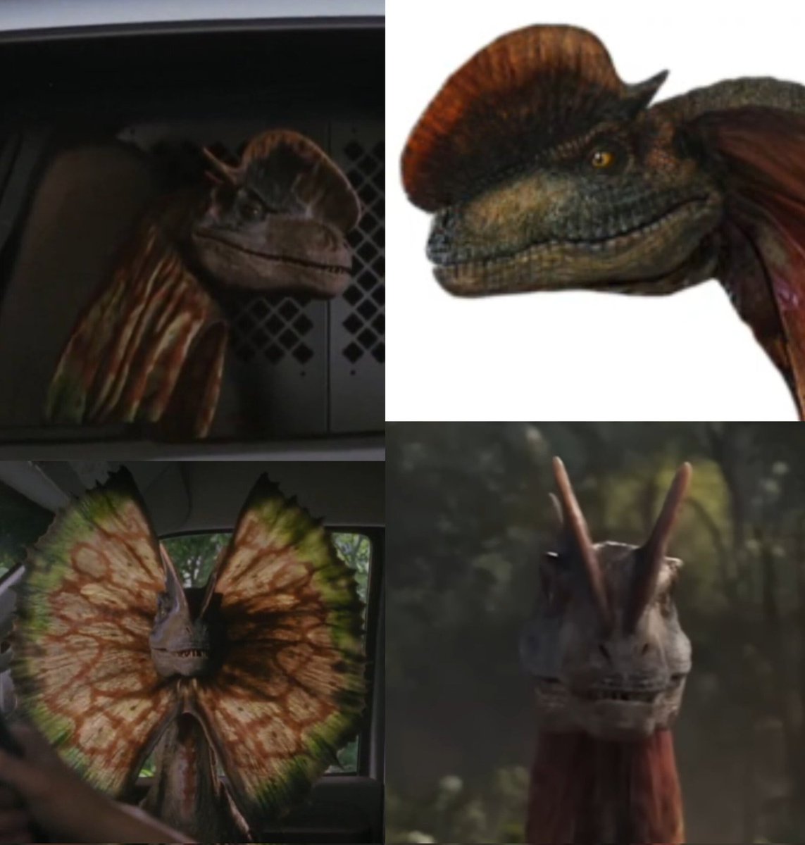 You're telling me they made... a better Dilophosaurus for an advertisement than the official movies?!