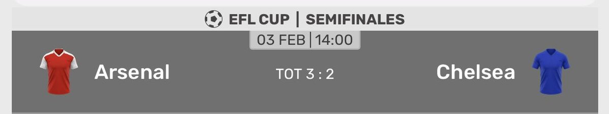 Si Chelsea elimina al Arsenal, regalo $30,000 MXN a 1 de ustedes. 💸

Cómo participas:
1️⃣ Deja tu LIKE
2️⃣ Deja tu COMENTARIO sobre el partido