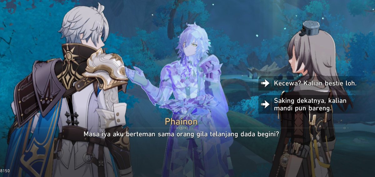 kooworu's tweet image. even worse phainon, you'll become his husband