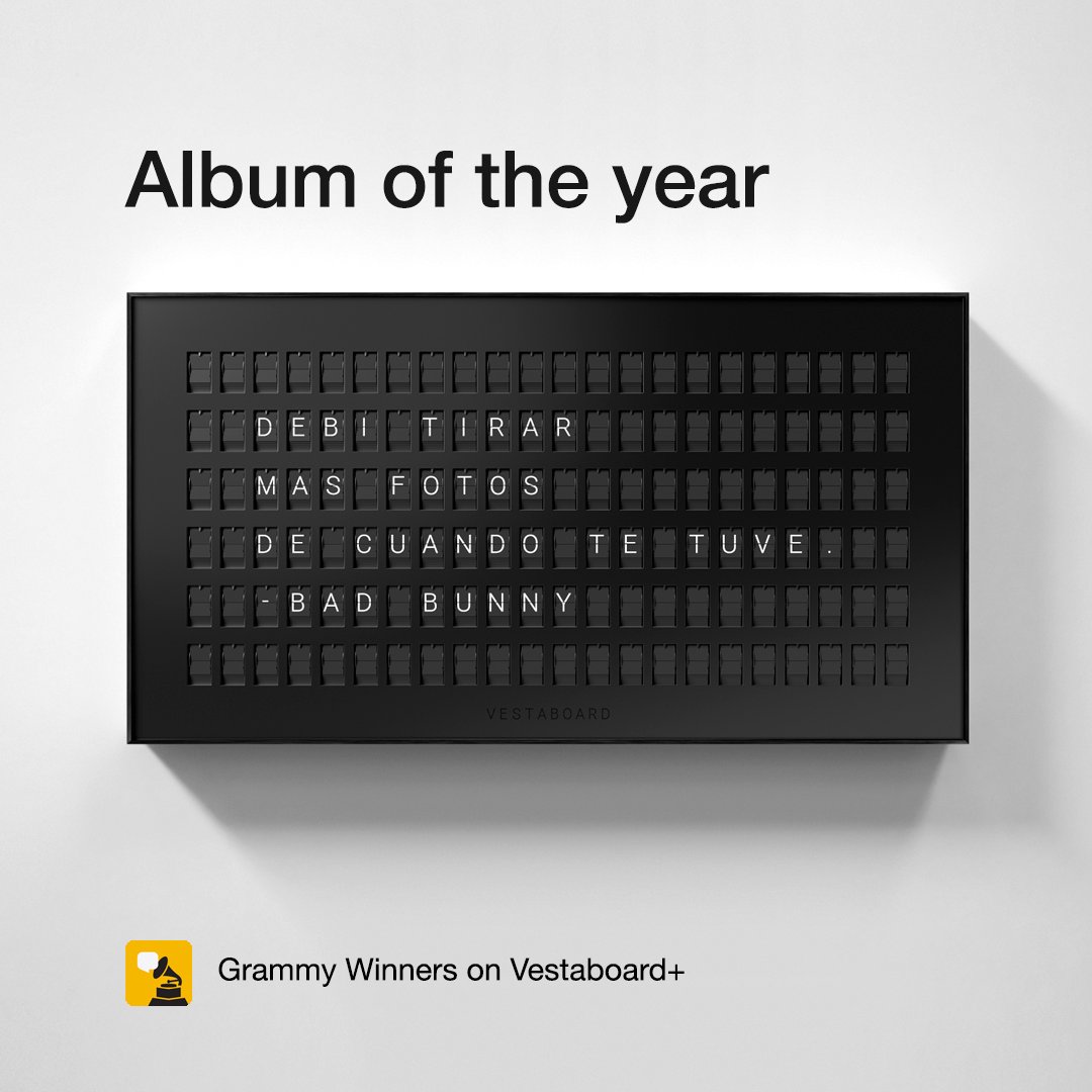 Vestaboard tweet media