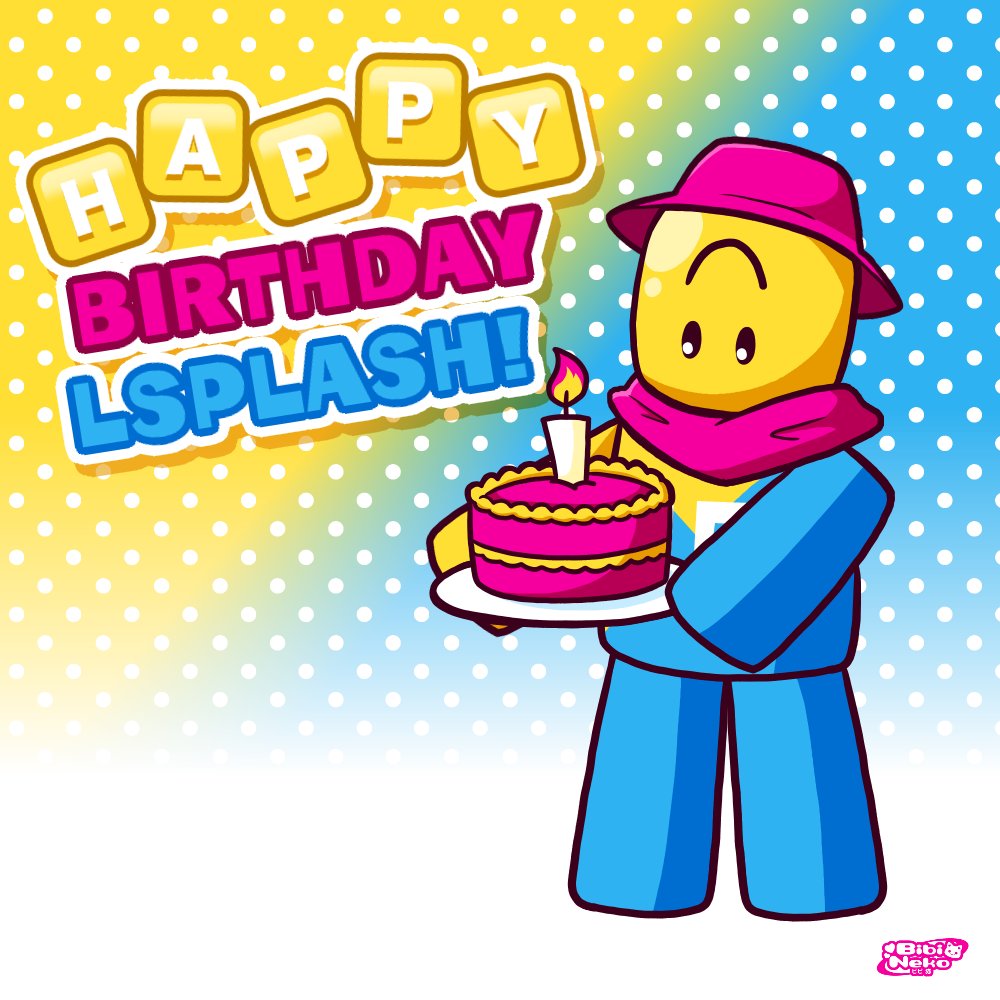 BibiNeko_art's tweet photo. Happy Birthday!
@LightningSplash
#roblox #lsplash https://t.co/Ypld1SvFp0