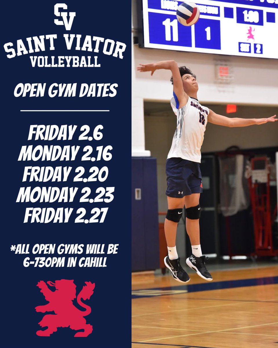 Saint Viator Boys Volleyball tweet media