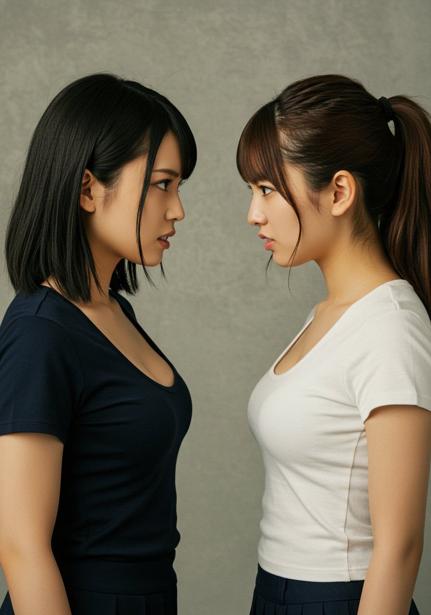 今日は節分
大好きな"恵方巻き"を取り合うことも起きるかも？
#レズバトル
#キャットファイト