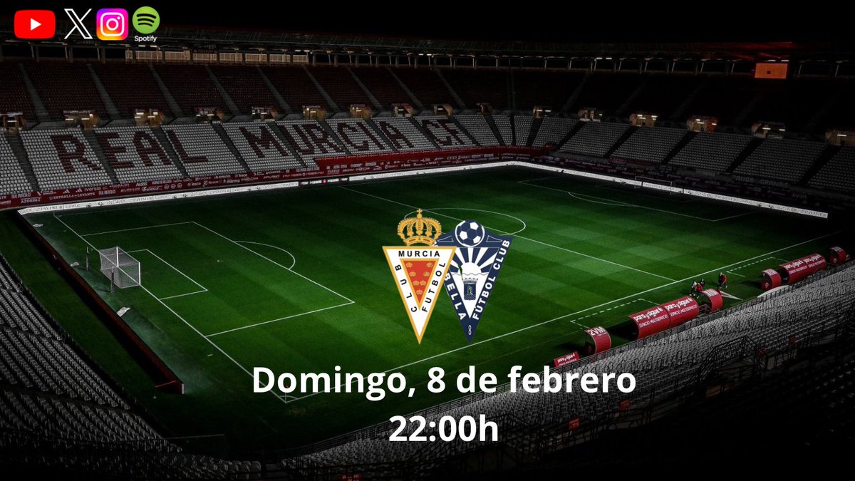 El próximo domingo, 8 de febrero, a las 22:00h, analizaremos aquí en <a href="/X/">X</a> en el #SanedrinGrana el partido que enfrenta a nuestro <a href="/realmurciacfsad/">Real Murcia CF</a> vs <a href="/marbella_fc/">Marbella FC</a> correspondiente a la J23 en el grupo II de 1° Federación con tod@s los que os animéis a participar.¡Os esperamos!