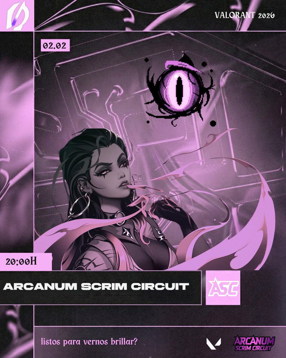 ESTE NO SERA NUESTRO FIN! 🔥 

VAMOS MAS QUE LISTOS A PASAR EL BRACKET DEL PLAY-IN 

TRANSMISION EN VIVO:  twitch.tv/arcanumesports_