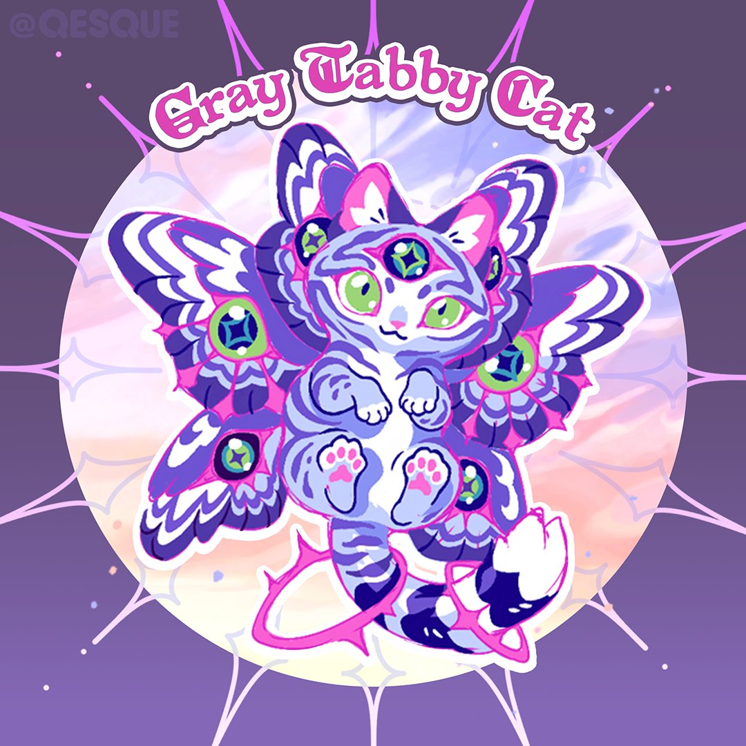 Qesques's tweet photo. Here are the Pointed, Calico, and Gray Tabby kitties! https://t.co/HJPhkO5x7u