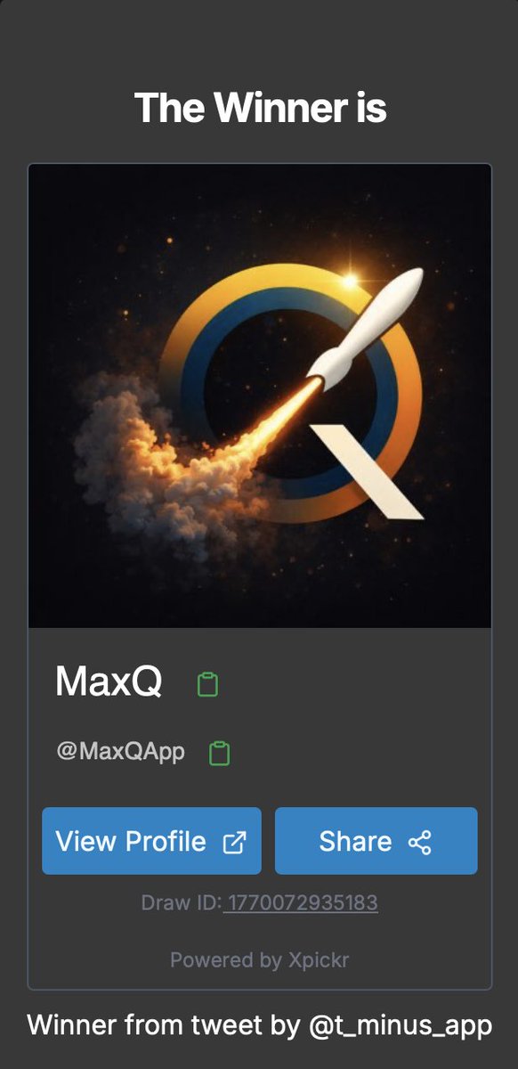 T-Minus App 🚀📱 tweet media