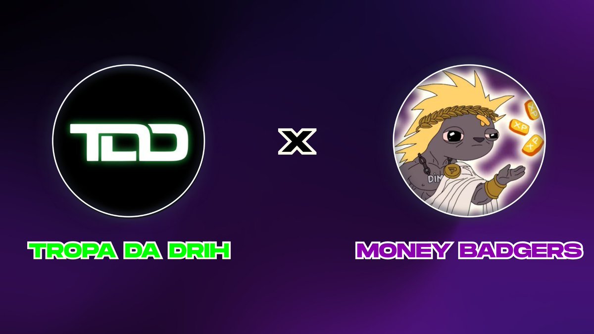 Money Badgers 🤝 Tropa da Drih

This collab connects culture, identity, and community.

<a href="/MoneyBadgersX/">Money Badgers</a> is a cultural and lifestyle brand built as the identity layer of the <a href="/paradex/">Paradex</a> ecosystem. It is designed to turn culture, memory, and taste into something people can own,