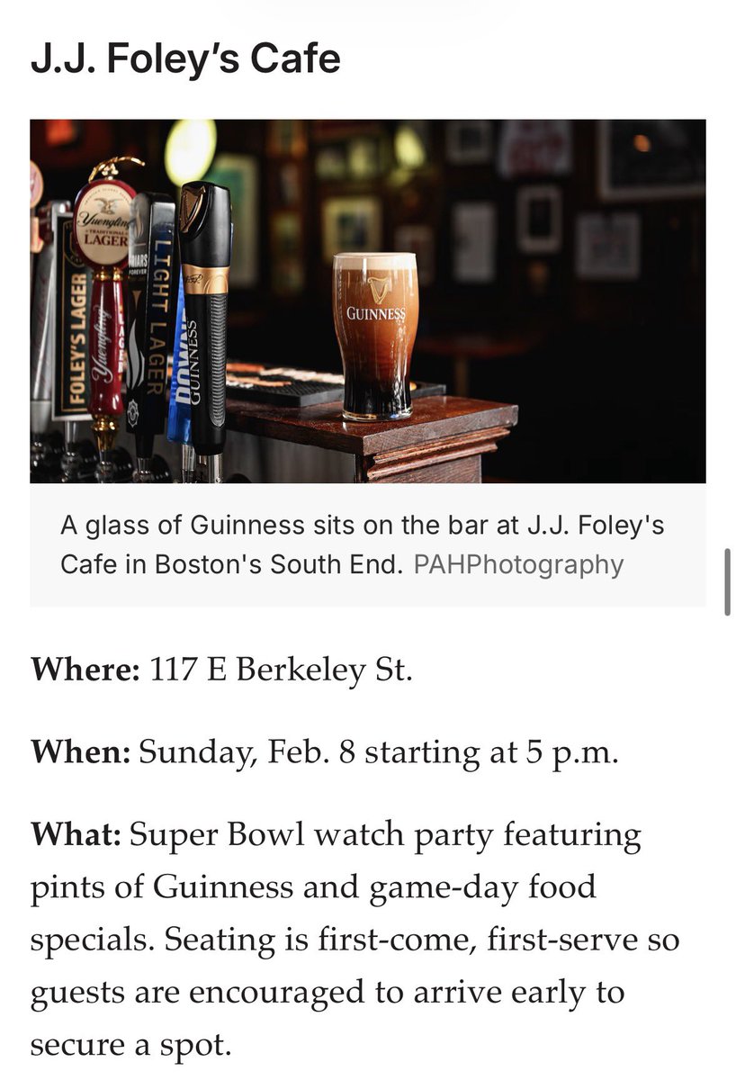 JJ Foley's Cafe tweet media