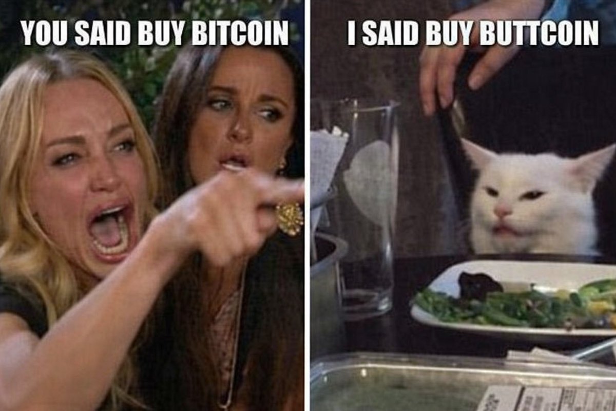 Buttcoin tweet media