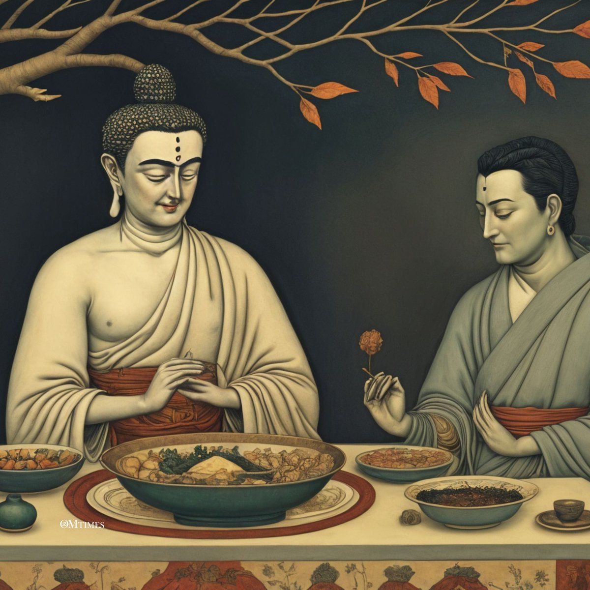 OmTimes's tweet image. Ancient texts reveal two accounts of Lord Buddha’s death. Was it planned or due to food poisoning? 🕉️ Explore the intriguing theories and uncover the mystery. tinyurl.com/24hlxrr4 #Buddhism #Spirituality #AncientWisdom #Buddha