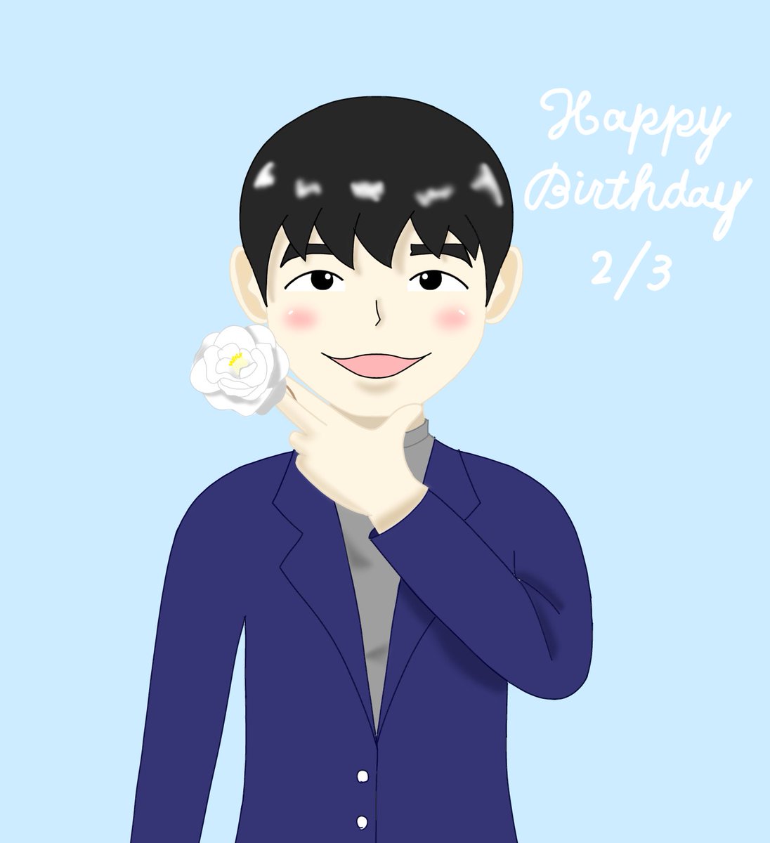 Inuko0830's tweet photo. お誕生日��めでとうございます！
今年も様々な川島さんが観られるのを楽しみにしています♪
#川島さん　#イラスト https://t.co/0xV1qTxnzQ