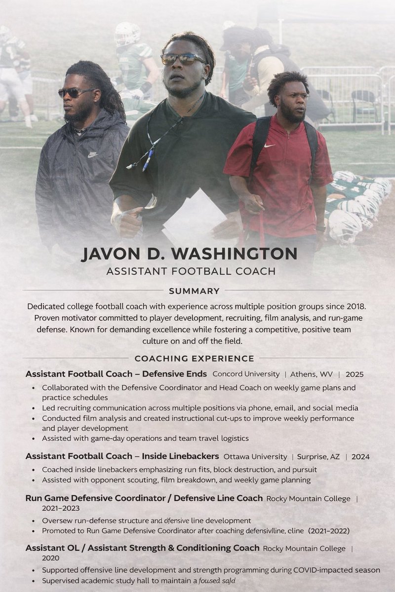 Coach Washington tweet media