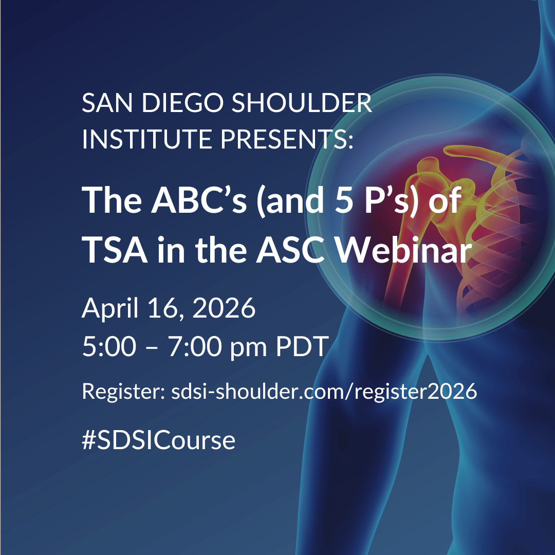 SDShoulder Institute tweet media