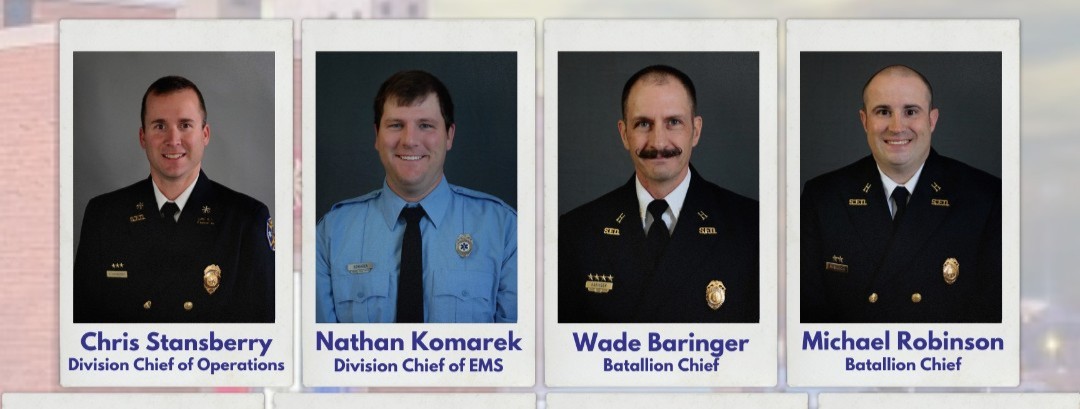 SalinaFire's tweet photo. Please join us in congratulating our recently promoted chief officers, officers, and engineers as they step into their new roles. Each of these members has earned this next assignment through hard work, steady leadership, and a commitment to serving Salina. https://t.co/i2YdYfyefR