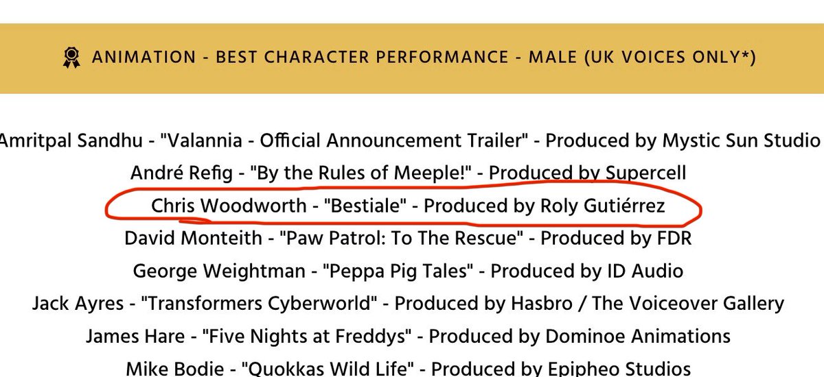 Chris Woodworth VO tweet media