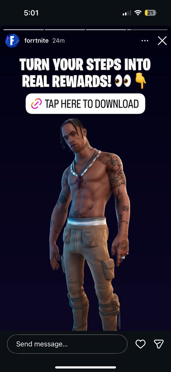 MichaelSage's tweet photo. @Fortnite 
Tell me why who ever in in charge of the instagram fornite keeps posting this everyday. And not another skin. 
Fornite has so many skins. But all I see is this one. https://t.co/t1Yopqs2Bi