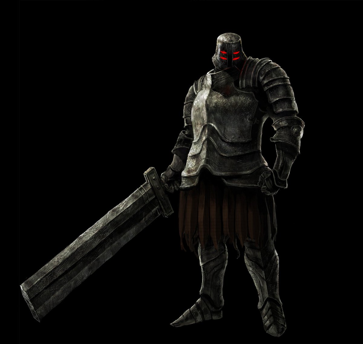 FromsoftHoarder's tweet image. Dark Souls - Black Iron Tarkus