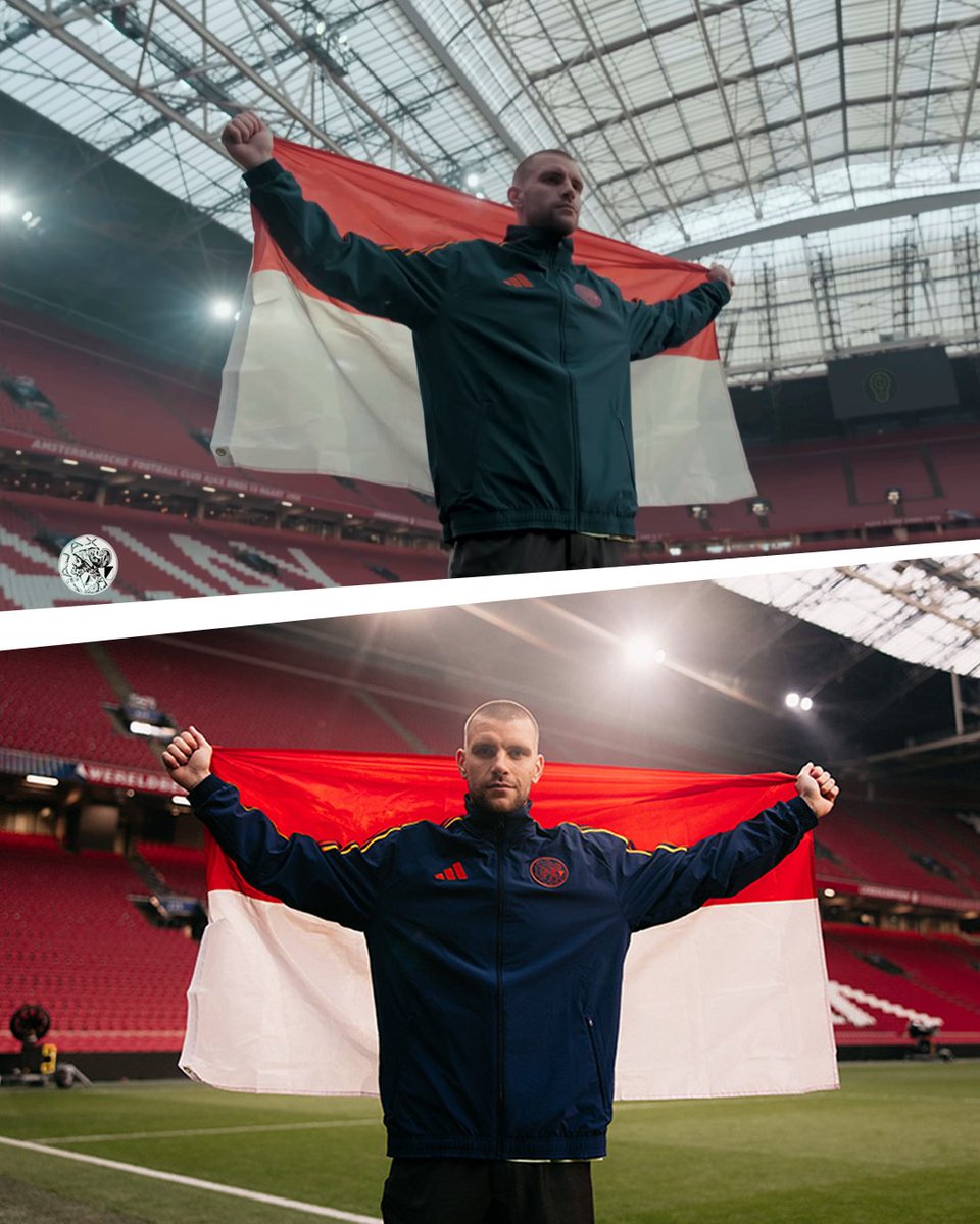 Maarten Paes saat peresmian dirinya ke Ajax Amsterdam. 🇮🇩 

Makin seru kalau nanti lolos ke UCL 2026-2027 💪

Musim ini Ajax sudah tersingkir dari UCL, usai finish di peringkat 32 dari 36 tim. Yukk bisa yukk musim depan