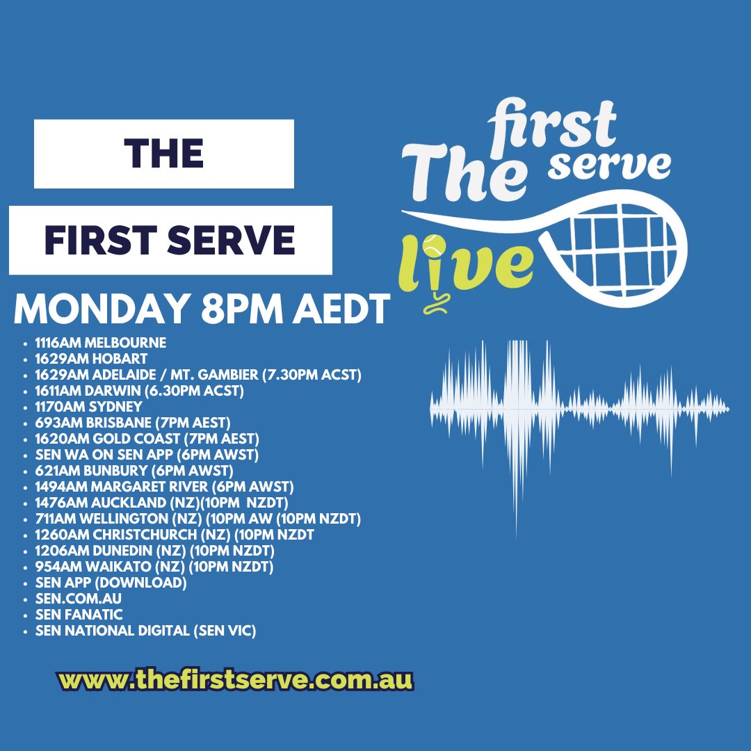 The First Serve tweet media