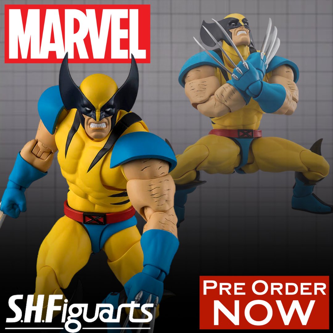 BIG TIME PRE-ORDER DROP: The S.H. Figuarts Gamerverse Wolverine is LIVE! nerdzoic.com/collections/s-…