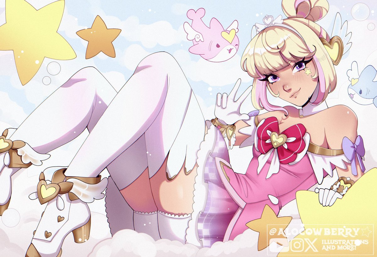 alocowberry's tweet image. some reuploads of some heart of hope juno's i did back during the season she released 🩷☁️

[ #art #Ow2 #overwatch2fanart #juno #junooverwatch #dokiwatch ]