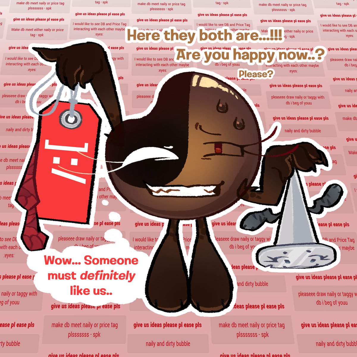 timelyDB26's tweet photo. Timely Dirty Bubble #134:  Finally (drawn by 🎨)  

#yoylefake https://t.co/SHP1Aw9EFi