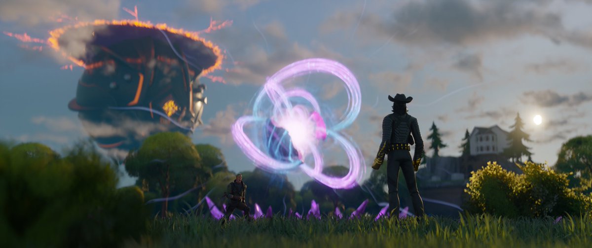 The Dark Voyager gathers more Shards in random realitys.

#Fortnite #FortniteArt #Fortnite3D #Blender