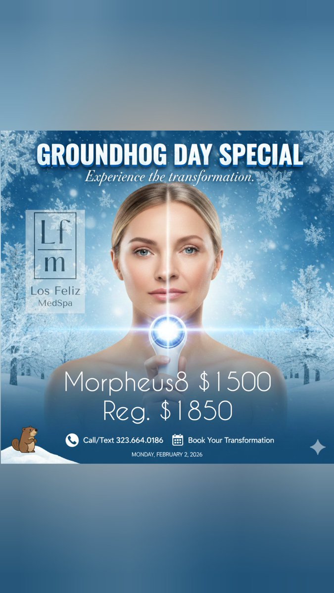 LosFelizMedSpa's tweet image. Morpheus8 Special $1500 Call/Text 323.664.0186 #losfeliz #losfelizmedspa #drmicheleware
