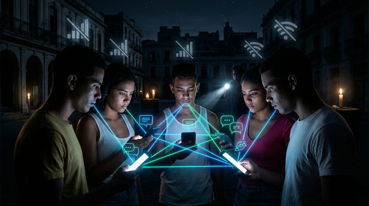 COMUNÍCATE CON TU GENTE SIN INTERNET, SIN CENSURA, SIN DATOS, LIBREMENTE (PARA TODA CUBA 🇨🇺)

Estés donde estés.

INSTALA ESTA APP PARA COMUNICARTE.

Sin internet, Sin Censura, Total Privacidad.

YA!

youtu.be/S4VYs5__eqg