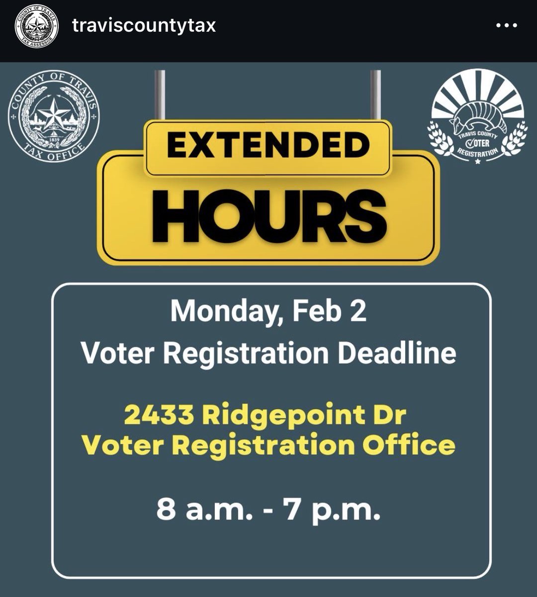 Travis County Democratic Party tweet media