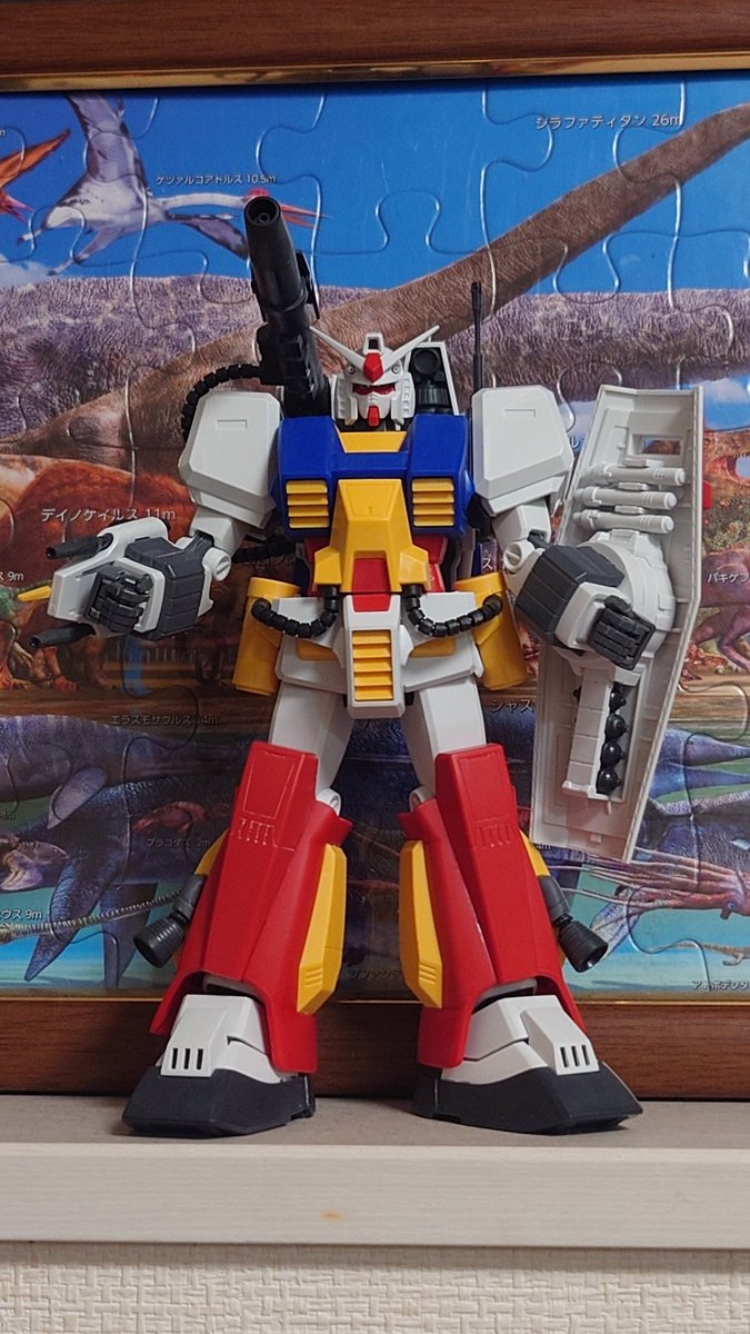 MGパーフェクトガンダム仮組み終了♪　
今回は時間に余裕が無いのと塗装しないと組めない箇所が結構あるので仮組み無しで塗装に入ろうと思いましたが、早く姿を見たい誘惑に負けてしまいました。