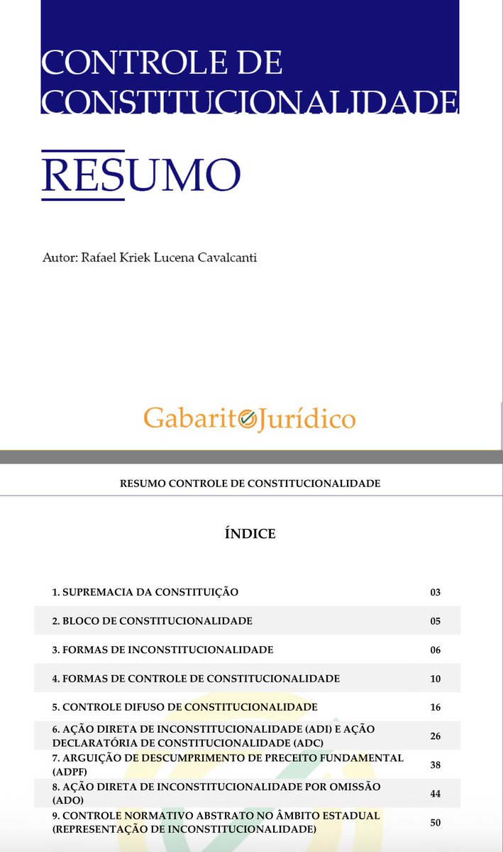 Em tempos de coaches e gente vendendo receitas milagrosas para passar em concursos, eu disponibilizo no Gabarito Jurídico (link na bio), de graça, resumos em PDF para você baixar e estudar. Não tem truque, não precisa se cadastrar com email nem telefone. Não tem clique aqui nem