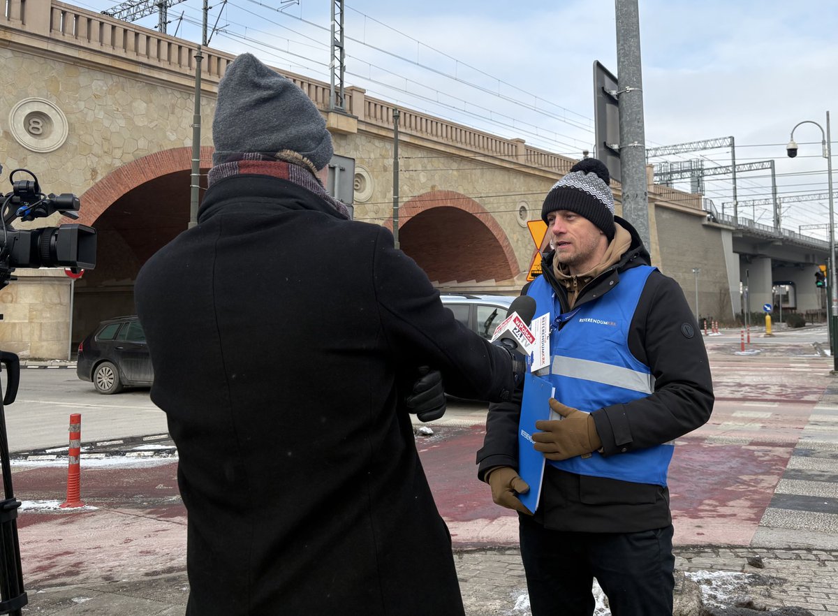 AKTUALIZACJA zbiórek podpisów pod #referendum w Krakowie!
 
03.02.2026 (wtorek)
➡️godz. 7:00 - 9:00 Rzeźnicza 11, RCKiK.tel. 793731533
➡️godz. 7:00 - 8:00 Rondo Matecznego
➡️godz. 11:15-12:30 Plac na Stawach
➡️godz. 12:00 - 16:00 Plac Centralny

Proszę o