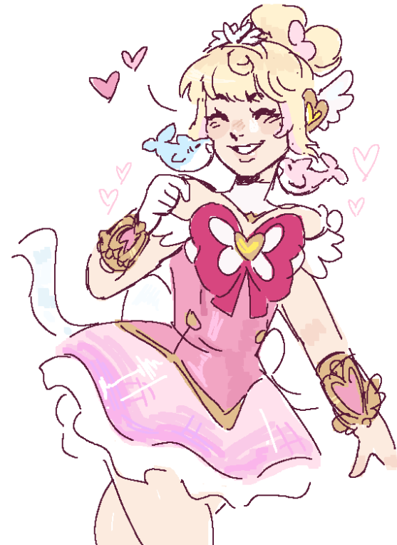 alocowberry's tweet image. some reuploads of some heart of hope juno's i did back during the season she released 🩷☁️

[ #art #Ow2 #overwatch2fanart #juno #junooverwatch #dokiwatch ]