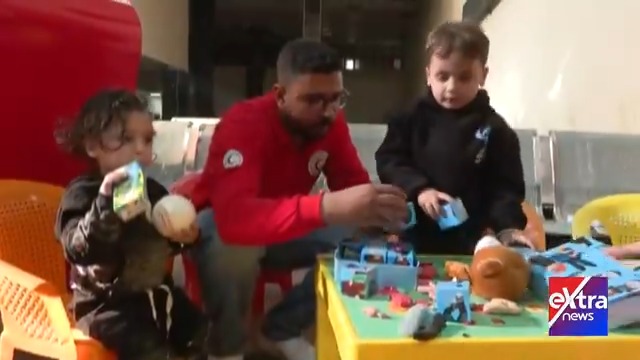 «مطبخ متنقل وخدمات إغاثية».. الهلال الأحمر المصري يقدم مساعدات إنسانية لـ #أهالي_غزة 