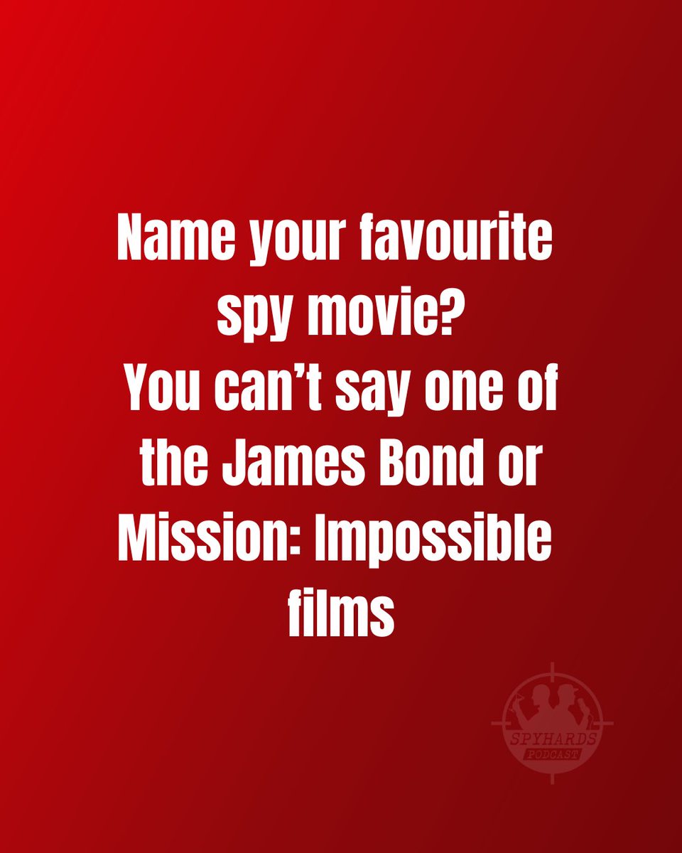 SpyHards - A Spy Movie Podcast tweet media