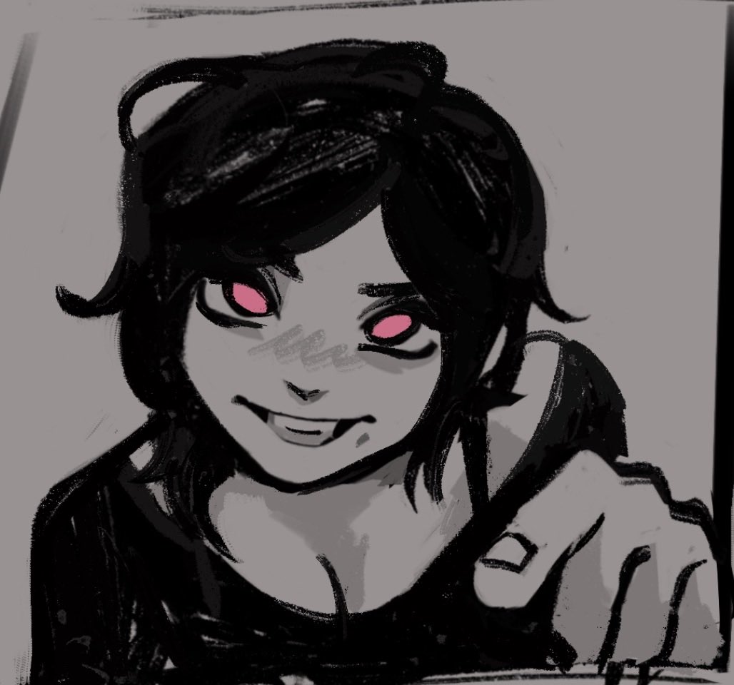 sneak peeks of a comic commission i’m working on 🫣 #tcoaal