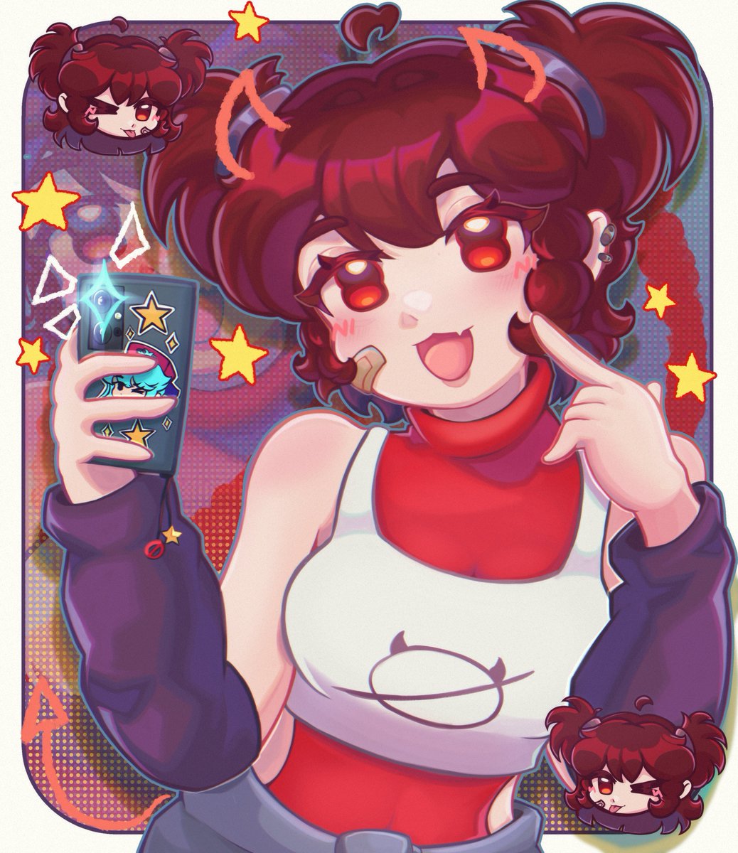 Mari_chan1401's tweet photo. Reposting my favorite GF artworks 
until I outdo them🙏

#fnfgf #fnfgirlfriend #FNF https://t.co/jR2ks6YzOI