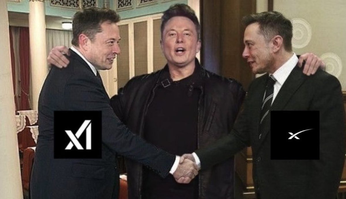 BrianRoemmele's tweet photo. Insider view of the talks merging SpaceX and XAI: https://t.co/DtakgFs2ya