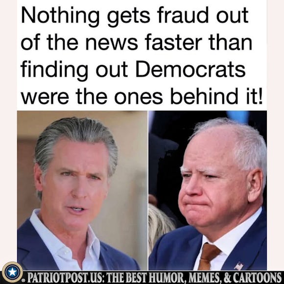 WordsofFaithTo1's tweet image. #fraud #newscum #jazzhands #walz #stolenvalor @GavinNewsom @GovTimWalz