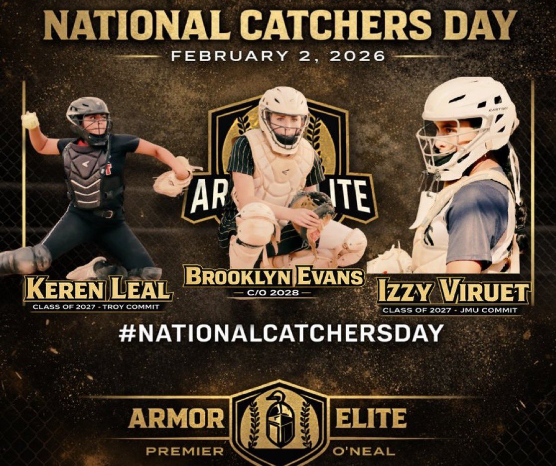 mollydavi27's tweet photo. @LineDsoftball @honesty_romero @los_stuff @THEWOWSB @armoreliteoneal @ArmorEliteFP
๐ค๐ Brooklyn Evans @Brooklynevans09
๐ค๐ Izzy Viruet @izzycatches2027
๐ค๐ Keren Leal @Kerenleal_44
#GuardDogs #BuiltInArmor #ArmorUp https://t.co/Jf15vRf3pf