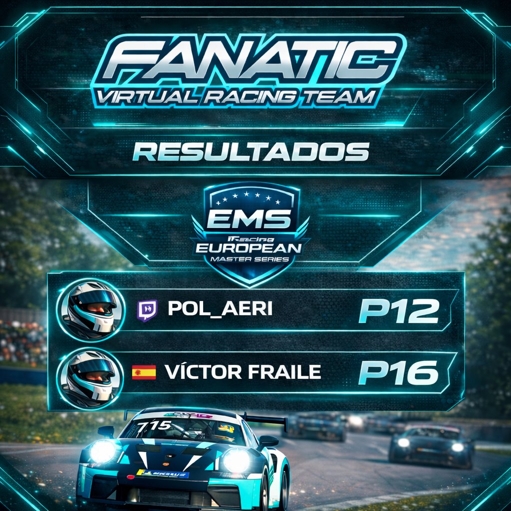 FANATIC Virtual Racing Team tweet media